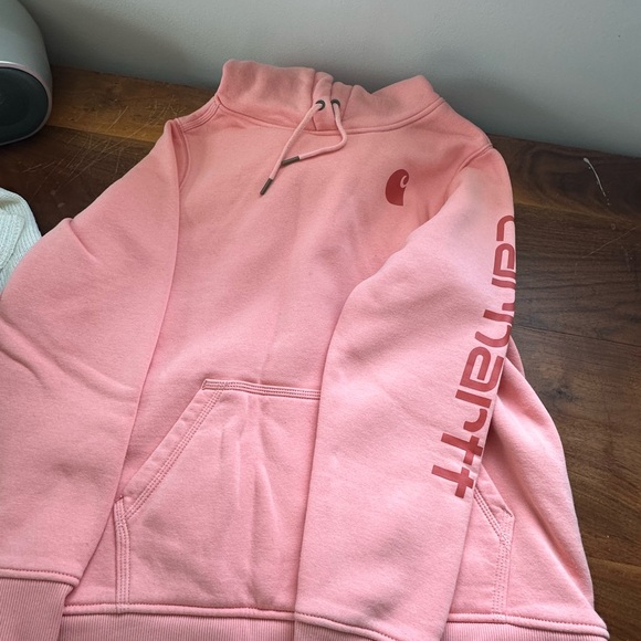 Carhartt Tops - Carhartt Relaxed Fit Pink Sweatshirt